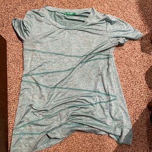 Moisture wicking exercise top